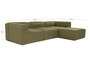 Atelier Del Sofa Sofá Esquinero Verde 296x185x66 cm